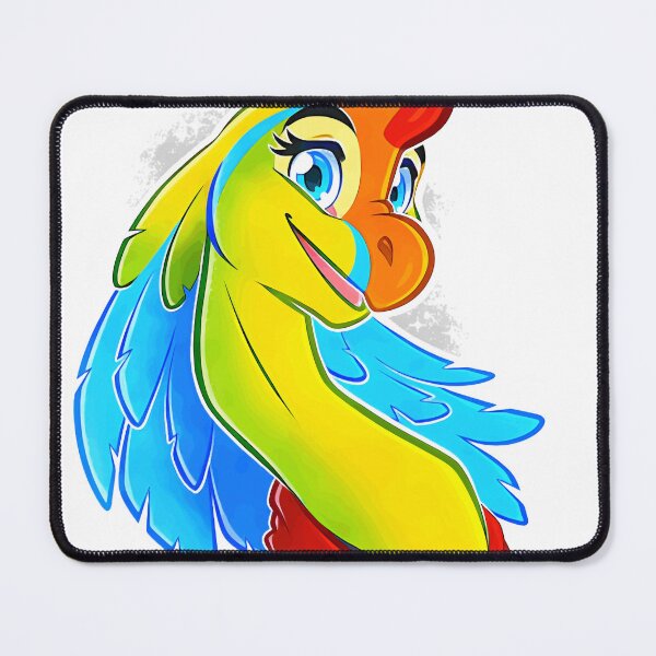 Item preview, Bird Creature Portrait designed and sold by NeonViperGlow.