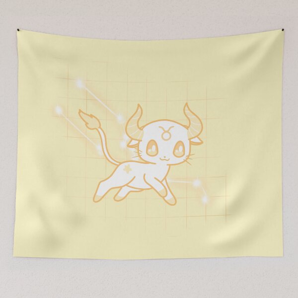 Item preview, horoscope kitty taurus cat designed and sold by Mypixieart.