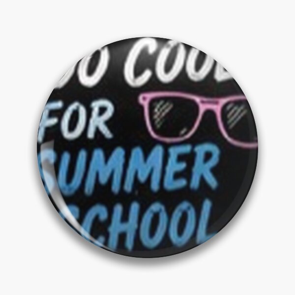 Item preview, Too Cool for Summer School Funny Class of 2027 Graduation designed and sold by houseoflushella.