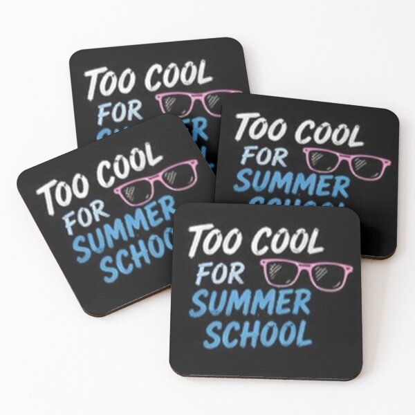 Item preview, Too Cool for Summer School Funny Class of 2027 Graduation designed and sold by houseoflushella.