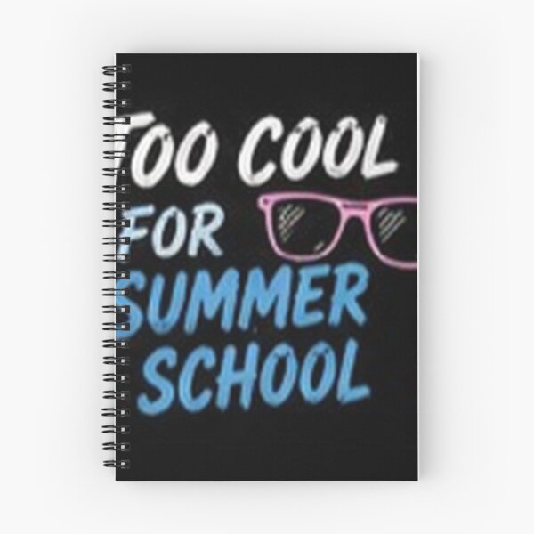 Item preview, Too Cool for Summer School Funny Class of 2027 Graduation designed and sold by houseoflushella.