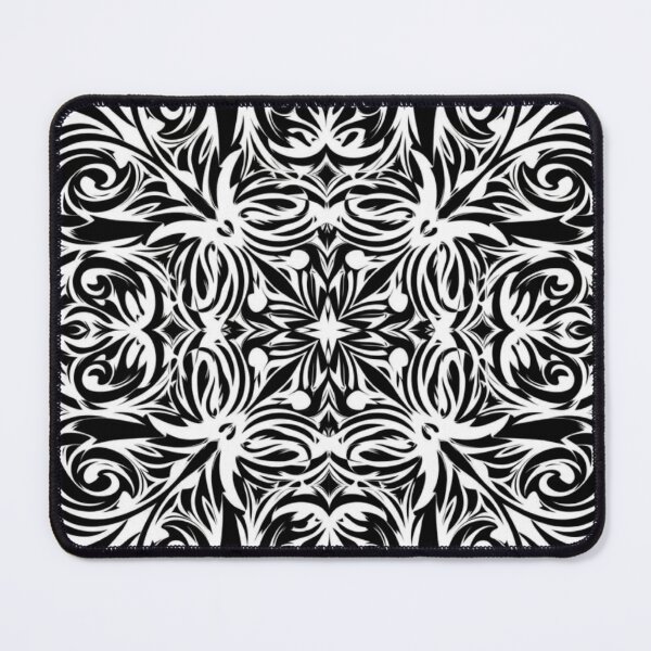 Item preview, Abstract Symmetric Tribal Swirls Matrix designed and sold by mackyartsstudio.