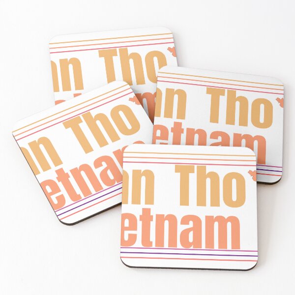 Item preview, Can Tho Vietnam City Marked On Country Map designed and sold by TheIconSmith.