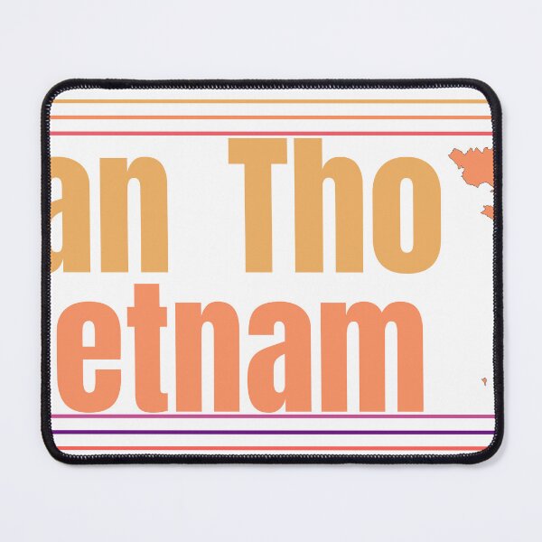 Item preview, Can Tho Vietnam City Marked On Country Map designed and sold by TheIconSmith.