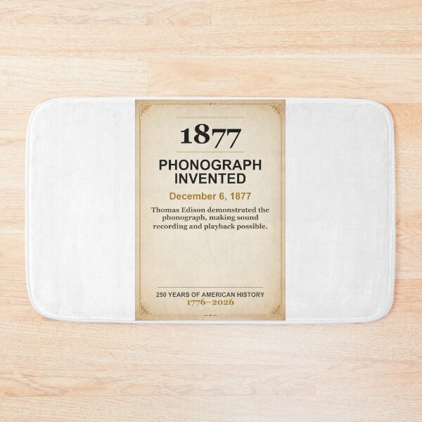 Item preview, America 250 | Phonograph Invented | 1877 designed and sold by ariksworld.