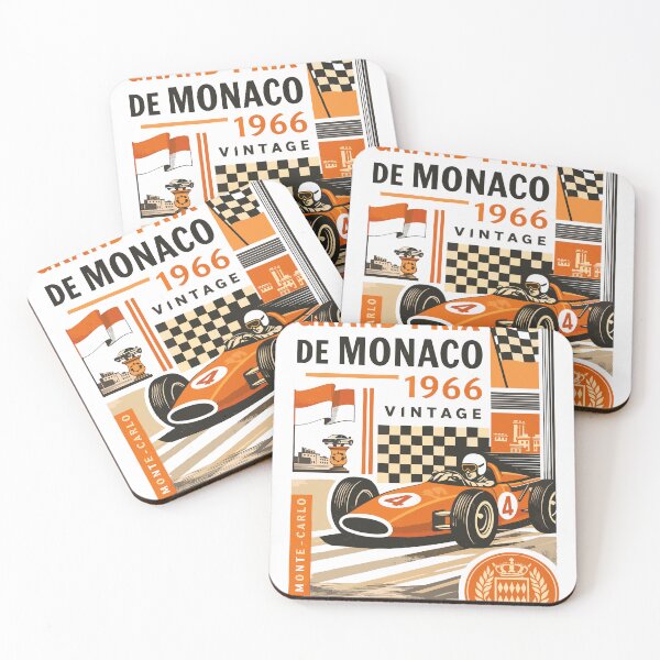 Item preview, Grand Prix De Monaco 1966 designed and sold by Matinez Pink.