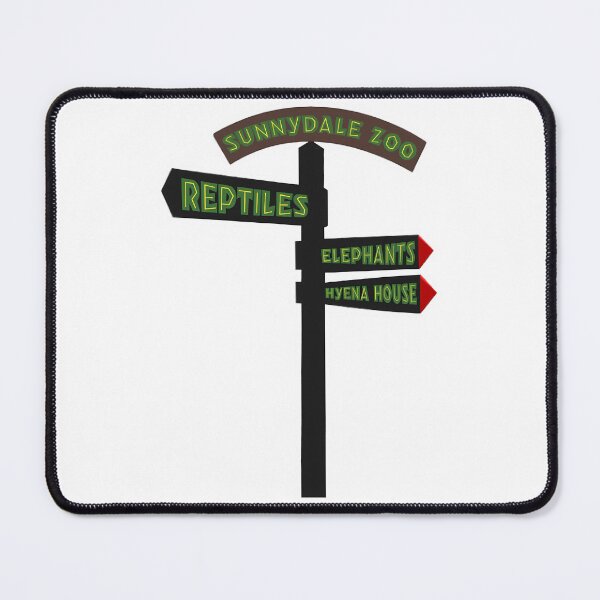 Item preview, Sunnydale Zoo Signpost - Inspired By Buffy The Vampire Slayer designed and sold by joedrigliag.