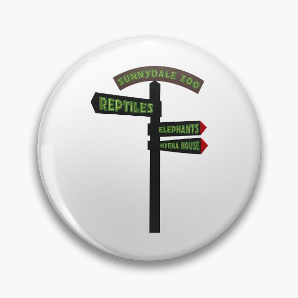 Item preview, Sunnydale Zoo Signpost - Inspired By Buffy The Vampire Slayer designed and sold by joedrigliag.