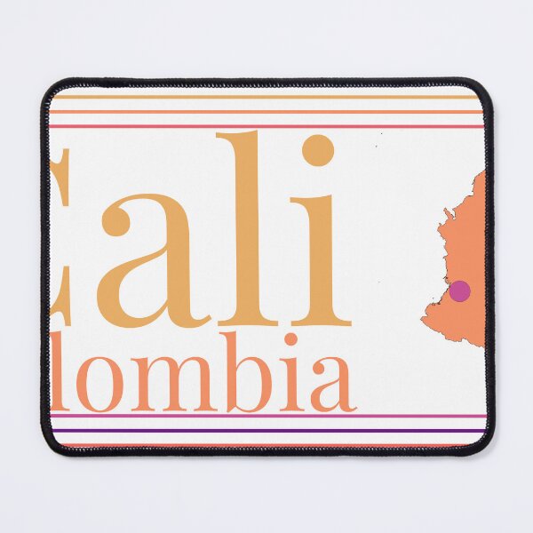 Item preview, Cali Colombia City Marked On Country Map designed and sold by TheIconSmith.