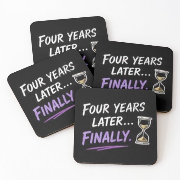 Item preview, Four Years Later Finally Funny Class of 2027 Graduation designed and sold by houseoflushella.