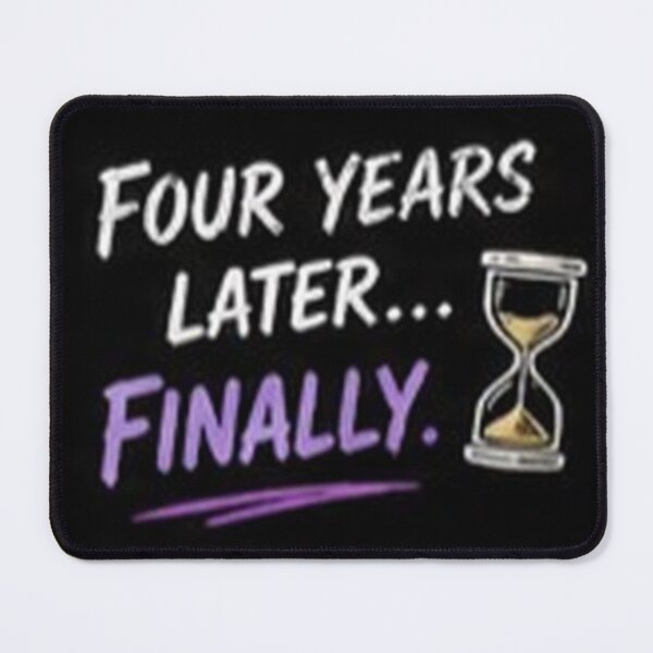 Item preview, Four Years Later Finally Funny Class of 2027 Graduation designed and sold by houseoflushella.