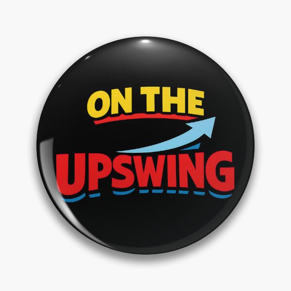 Item preview, On The Upswing Funny Growth Mindset Arrow Design designed and sold by TeeTimeTreasure.