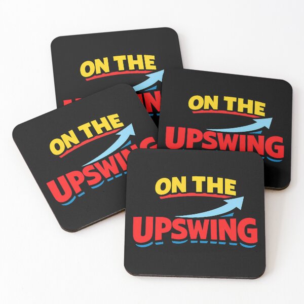 Item preview, On The Upswing Funny Growth Mindset Arrow Design designed and sold by TeeTimeTreasure.