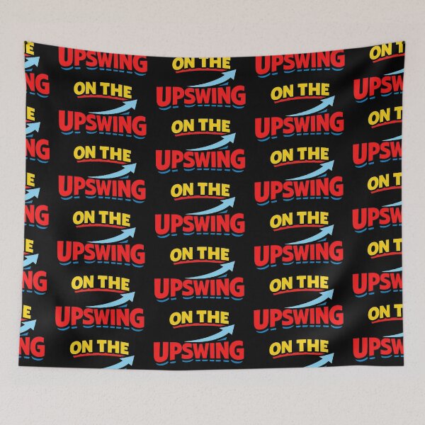 Item preview, On The Upswing Funny Growth Mindset Arrow Design designed and sold by TeeTimeTreasure.