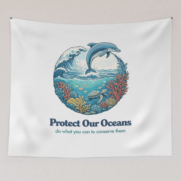 Item preview, Protect Our Oceans designed and sold by Matinez Pink.
