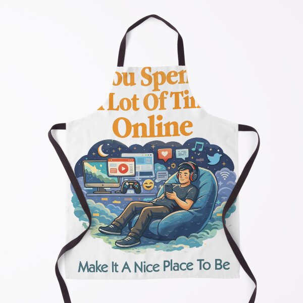 Item preview, You Spend A Lot Of Time Online designed and sold by Matinez Pink.