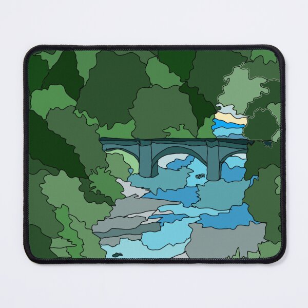 Item preview, River Swale and Town Bridge, Richmond, North Yorkshire designed and sold by Jenny Cathcart.