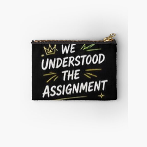 Item preview, We Understood the Assignment Funny Class of 2027 Graduation designed and sold by houseoflushella.