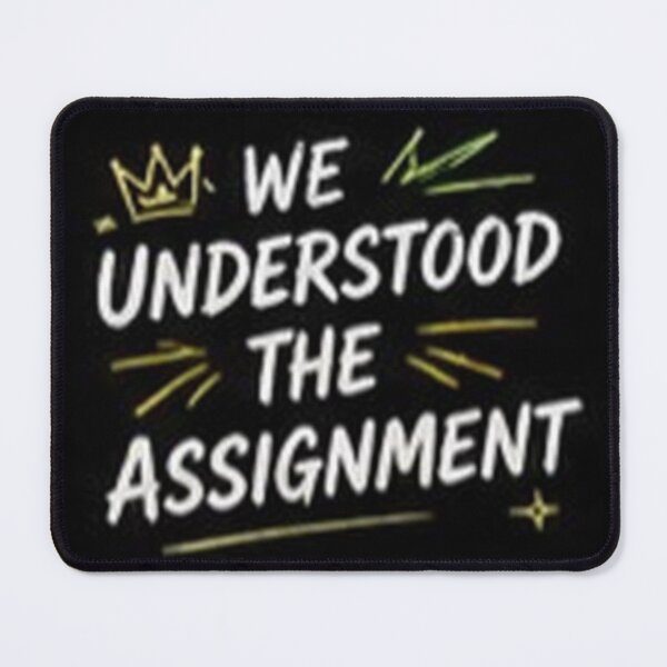 Item preview, We Understood the Assignment Funny Class of 2027 Graduation designed and sold by houseoflushella.