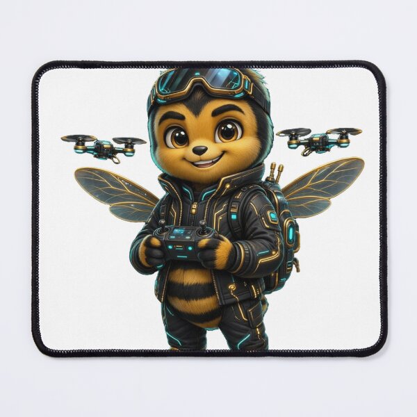 Item preview, NJ-004 | Drone Bee | Drone Pilot & Aerial Imaging Specialist designed and sold by D4NC1G3R.
