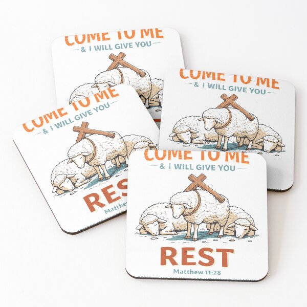 Item preview, Come To Me & I Will Give You Rest designed and sold by Matinez Pink.