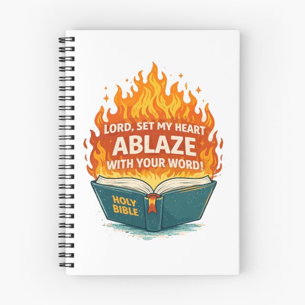 Item preview, Lord, Set My Heart Ablaze With Your Word! designed and sold by Matinez Pink.
