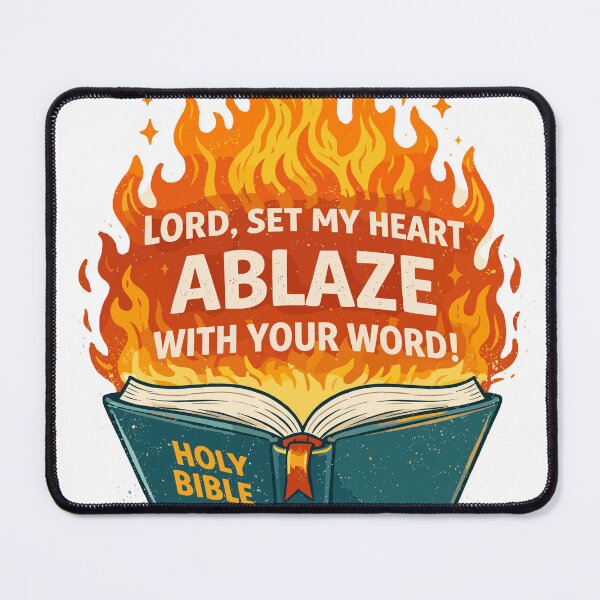 Item preview, Lord, Set My Heart Ablaze With Your Word! designed and sold by Matinez Pink.