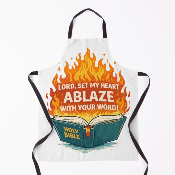 Item preview, Lord, Set My Heart Ablaze With Your Word! designed and sold by Matinez Pink.