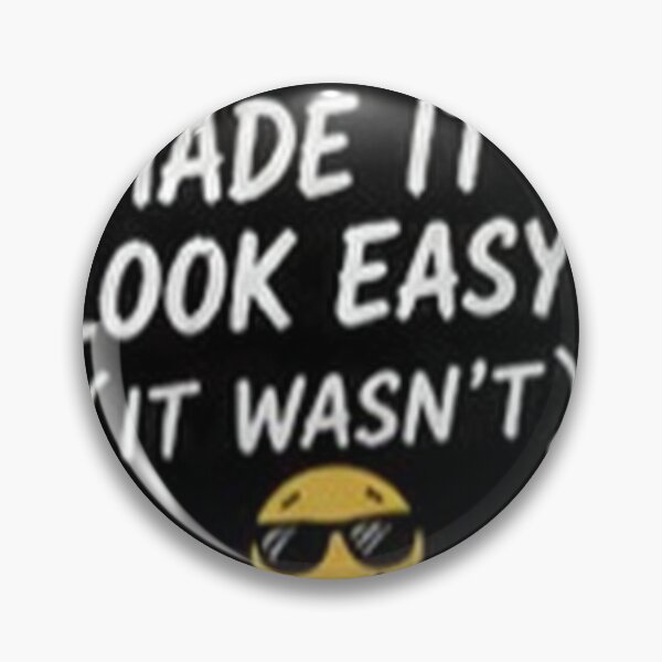 Item preview, Made It Look Easy It Wasnt Funny Class of 2027 Graduation designed and sold by houseoflushella.