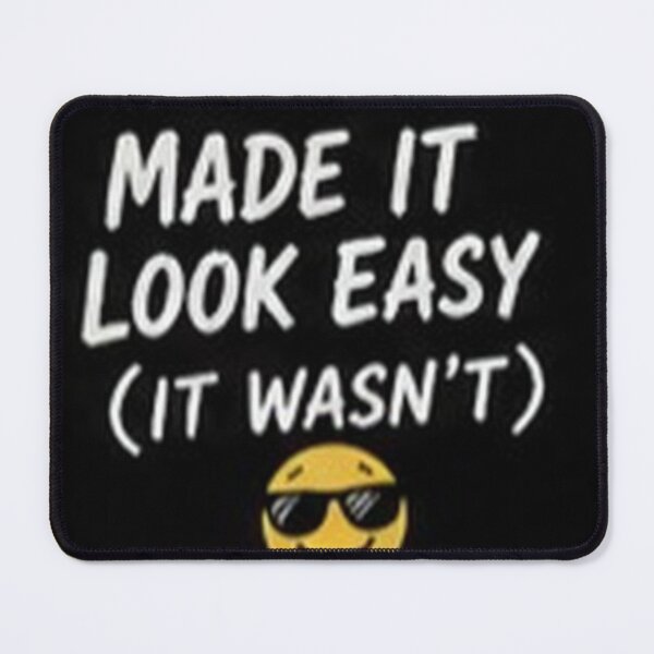 Item preview, Made It Look Easy It Wasnt Funny Class of 2027 Graduation designed and sold by houseoflushella.