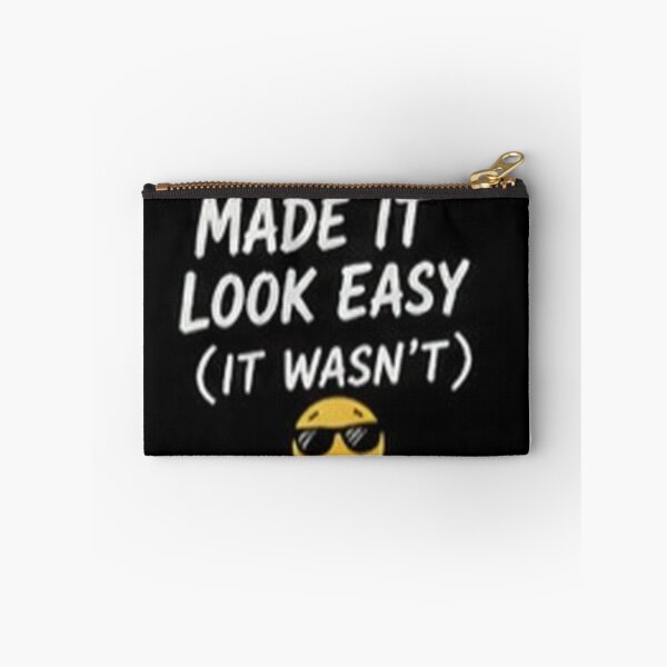 Item preview, Made It Look Easy It Wasnt Funny Class of 2027 Graduation designed and sold by houseoflushella.