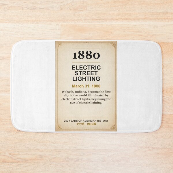 Item preview, America 250 | Electric Street Lighting | 1880 designed and sold by ariksworld.