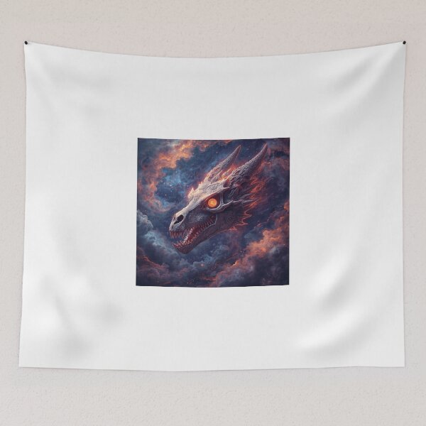 Item preview, ArtCosmicDragonSkull designed and sold by Artrendzs.