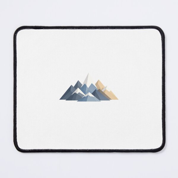 Item preview, Minimalist Geometric Mountain Peaks Line Art designed and sold by Trionda_Shop.