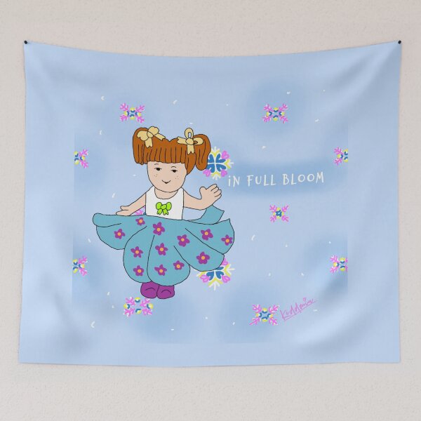 Item preview, In full bloom flowers Tina By Olga Schembri  designed and sold by Keddmia.