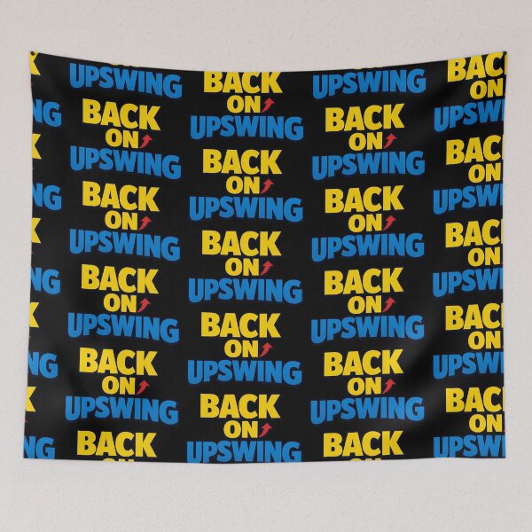 Item preview, Back On Upswing Positive Growth Mindset Arrow Design designed and sold by TeeTimeTreasure.
