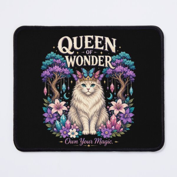 Item preview, Queen of Wonder – Mystical Fantasy Cat Artwork designed and sold by Dogandesighn.