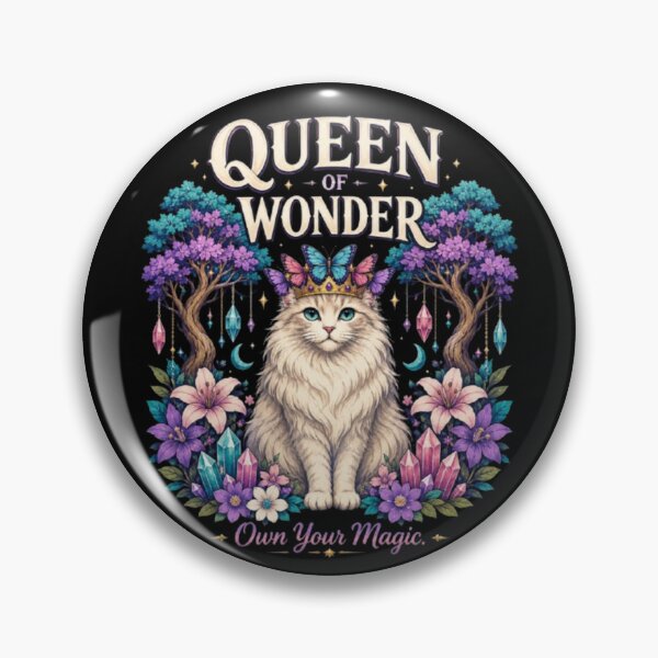 Item preview, Queen of Wonder – Mystical Fantasy Cat Artwork designed and sold by Dogandesighn.