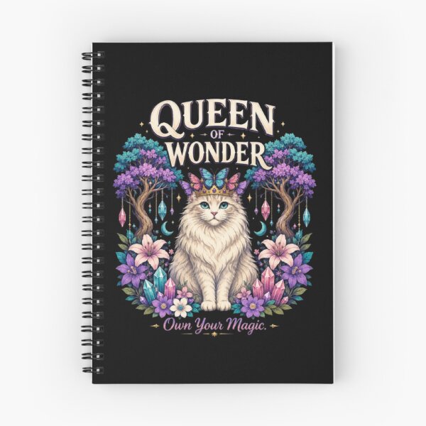 Item preview, Queen of Wonder – Mystical Fantasy Cat Artwork designed and sold by Dogandesighn.