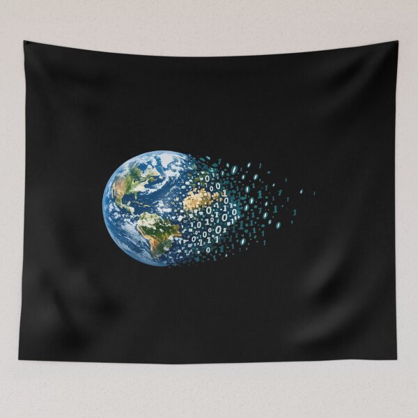Item preview, Binary Collapse Earth designed and sold by Kicor.