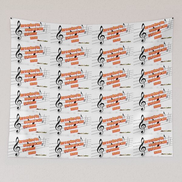 Item preview, Martin Luther Music Quote version 1 designed and sold by MidnightBloomer.