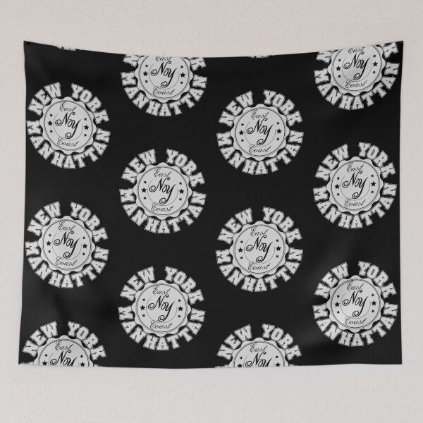 Item preview, New York Manhattan East Coast: Retro Emblem Graphic designed and sold by Krasnovaovaova.