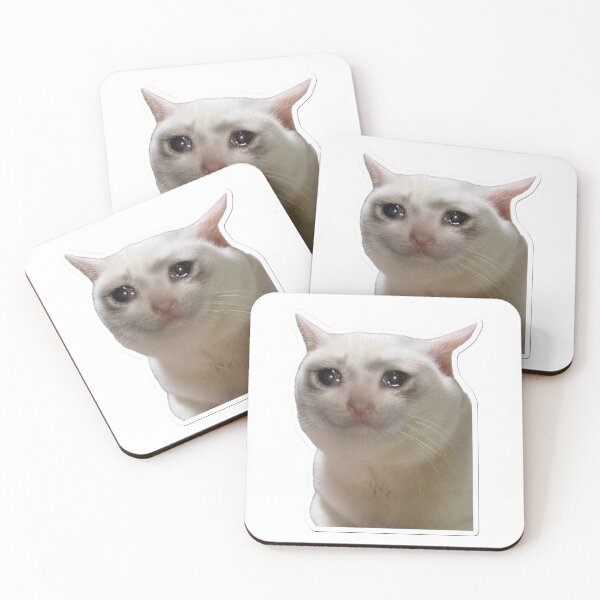 Item preview, Cat Meme 'Sad Cat' designed and sold by Late Theory.