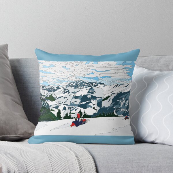 Item preview, Skiers at Kandersteg, Switzerland designed and sold by Jenny Cathcart.