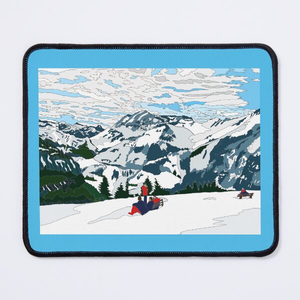 Item preview, Skiers at Kandersteg, Switzerland designed and sold by Jenny Cathcart.