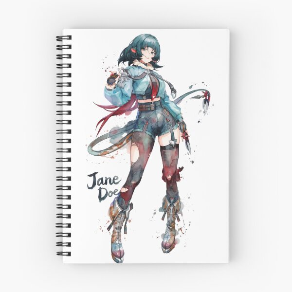 Item preview, Jane Doe I watercolour | Zenless Zone Zero designed and sold by TaidoArts.