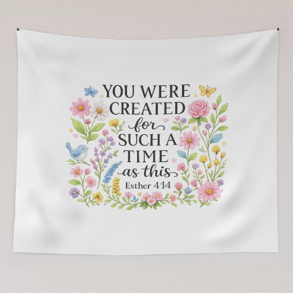 Item preview, Perhaps You Were Created, Faith Wildflower designed and sold by CloudyPress.