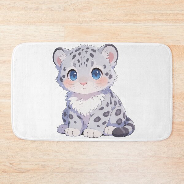 Item preview, Chibi Snow Leopard designed and sold by T's&such.