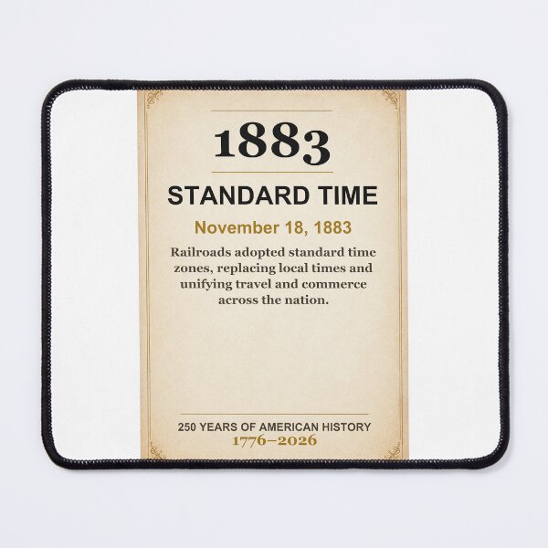 Item preview, America 250 | Standard Time | 1883 designed and sold by ariksworld.