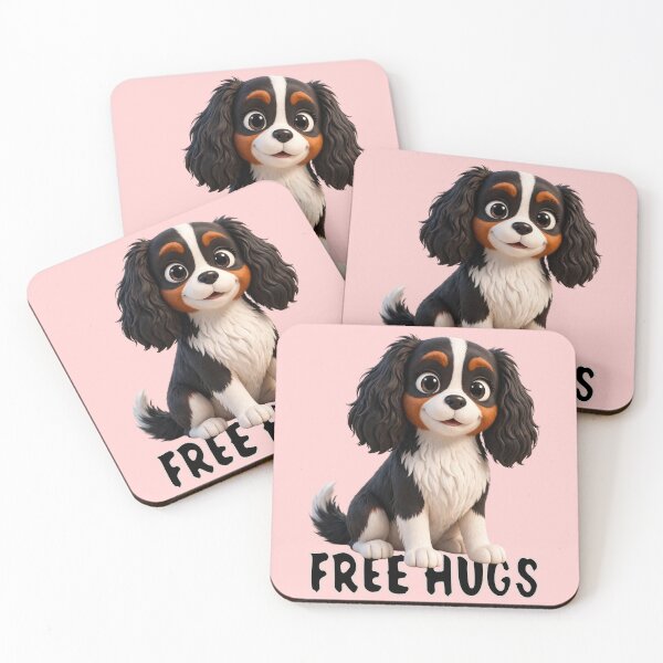 Item preview, Cavalier King Charles Spaniel HUGS designed and sold by SmARTNiki.